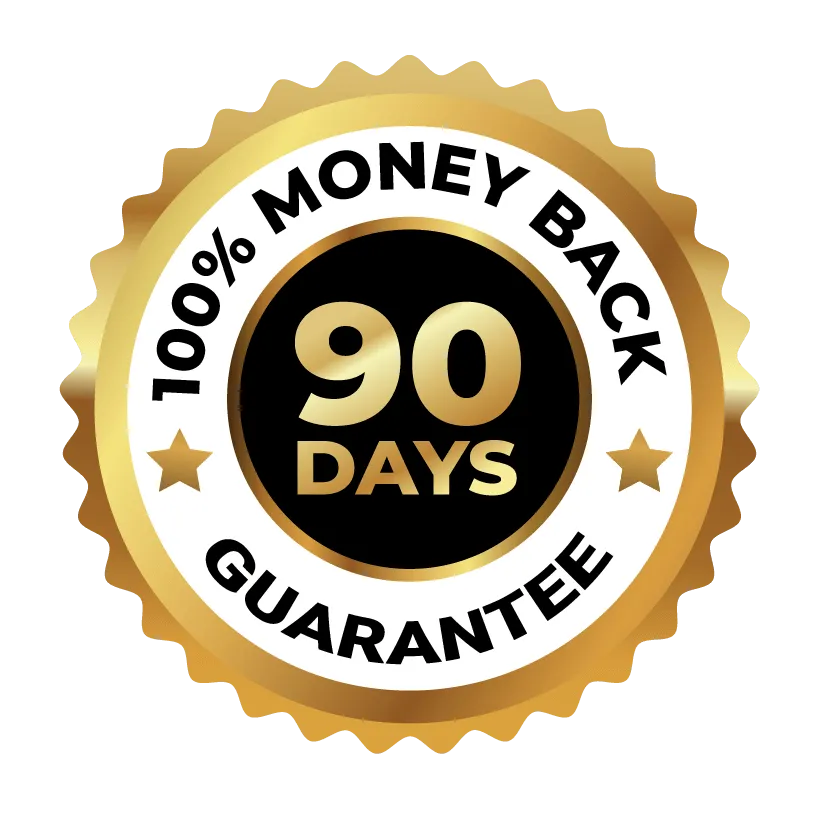 Audifort 90-day satisfaction guarantee seal